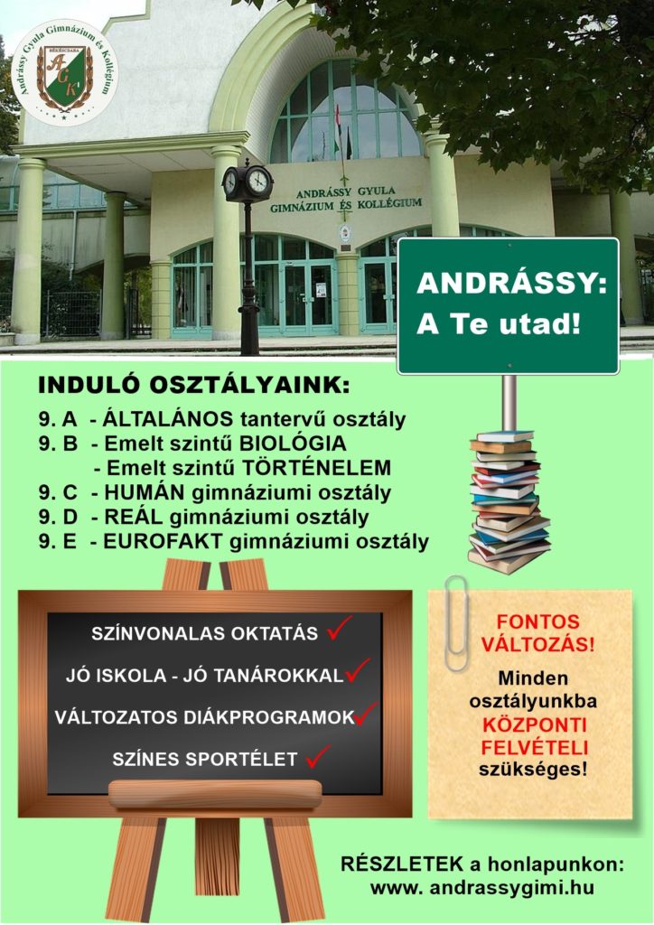 Andrássy Gimnázium Békéscsaba Szalagavató 2016